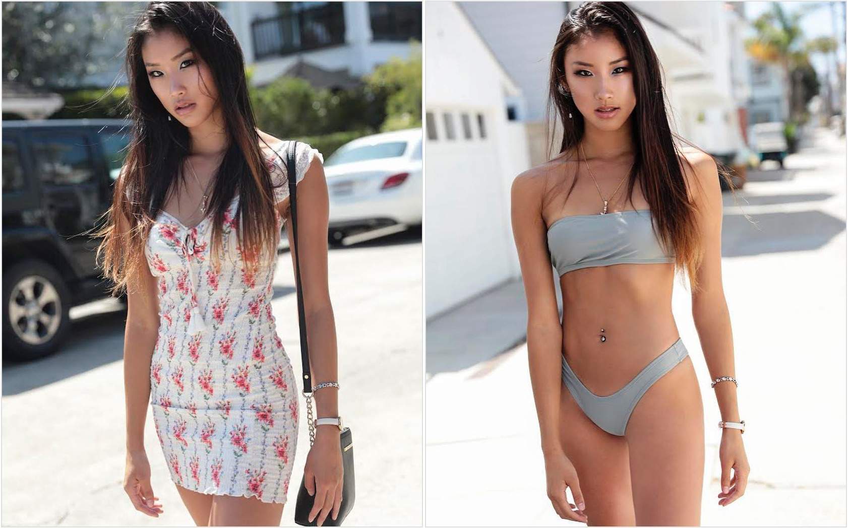 Fine Skinny Japanese Girl Sexy Tight Dress Or Bikini